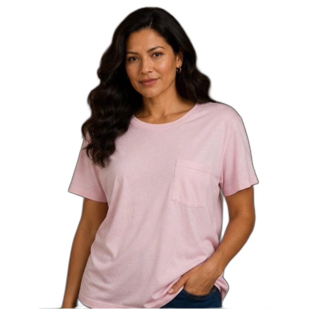 JoySpin Pink Short Sleeve Pocket Tee - Size XL ( 16-18) NWOT